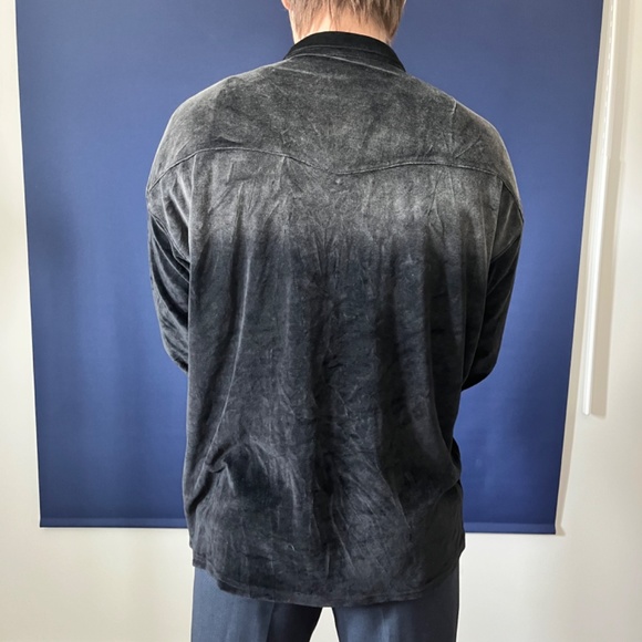Velour button up - Picture 4 of 4